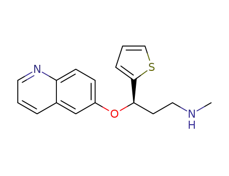 (R)-N-methyl-3-(quinolin-6-yloxy)-3-(thiophen-2-yl)propan-1-amine
