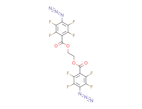ethane-1,2-diyl bis(4-azido-2,3,5,6-tetrafluorobenzoate)