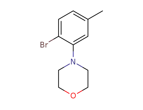 4-(2-bromo-5-methylphenyl)morpholine
