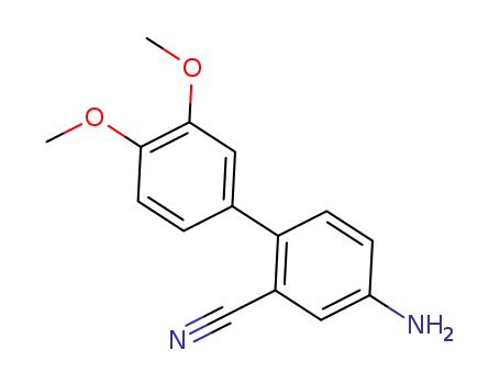 4-amino-3’,4’-dimethoxybiphenyl-2-carbonitrile