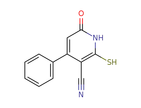 2-mercapto-6-oxo-4-phenyl-1,6-dihydropyridine-3-carbonitrile