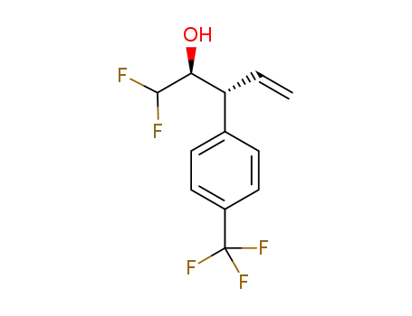 (2S,3R)-1,1-difluoro-3-(4-(trifluoromethyl)phenyl)pent-4-en-2-ol