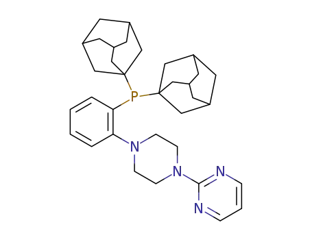 N-(2-(diadamantylphosphino)phenyl)-2-(piperazin-1-yl)pyrimidine