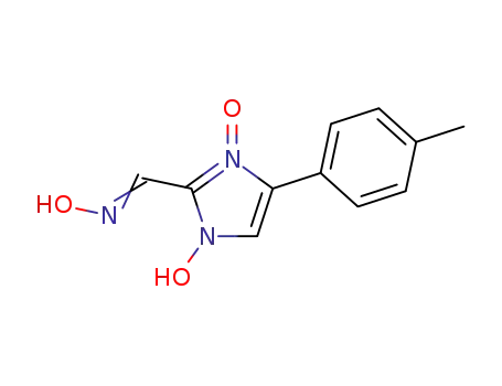 1-hydroxy-4-(4-methylphenyl)-3-oxide-1H-imidazole-2-carboxaldehyde oxime