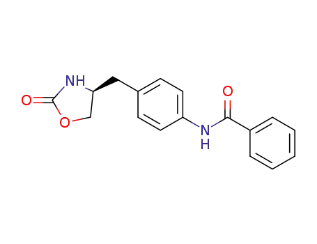 (S)-N-(4-((2-oxooxazolidin-4-yl)methyl)phenyl)benzamide