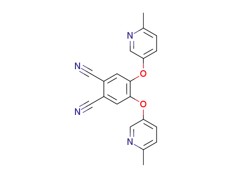 4,5-bis(4′-methylpyridin-3′-yloxy)phthalonitrile