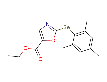 2-(2,4,6-trimethylphenylseleno)-1,3-oxazole-5-carboxylic acid ethyl ester