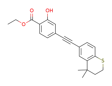 ethyl 4-((4,4-dimethylthiochroman-6-yl)ethynyl)-2-hydroxybenzoate