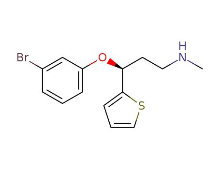 (S)-3-(3-bromophenoxy)-N-methyl-3-(thiophen-2-yl)propan-1-amine