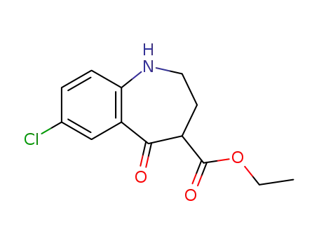 ethyl 7-chloro-5-oxo-2,3,4,5-tetrahydro-1H-1-benzazepine-4-carboxylate