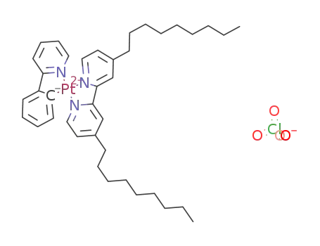[Pt(2-phenylpyridinato)(4,4'-bis(nonyl)-2,2'-bipyridine)]ClO4