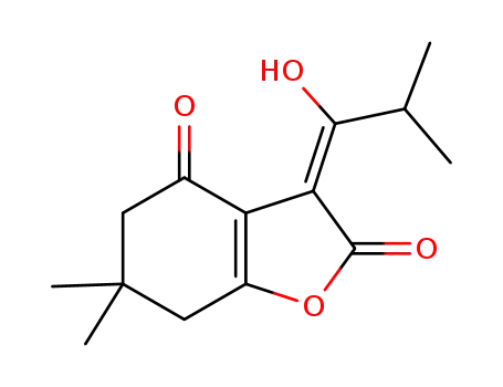 (E)-3-(1-hydroxy-2-methylpropylidene)-6,6-dimethyl-3,5,6,7-tetrahydrobenzofuran-2,4-dione