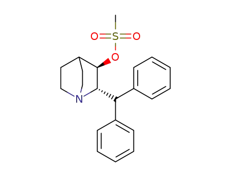 (2S,3R)-2-diphenylmethyl-3-methanesulfonyloxyquinuclidine