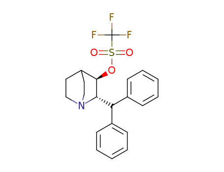 (2S,3R)-2-diphenylmethyl-3-trifluoromethanesulfonyloxyquinuclidine