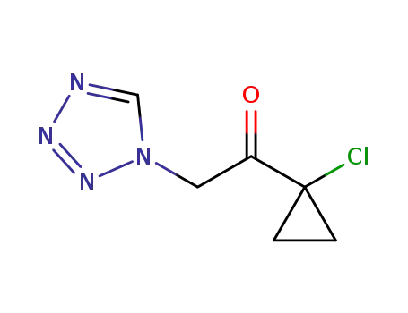 1-(1-chlorocyclopropyl)-2-(tetrazol-1-yl)ethanone