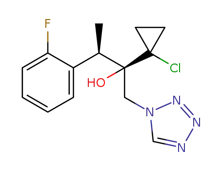 2-(1-chlorocyclopropyl)-3-(2-fluorophenyl)-1-(tetrazol-1-yl)butan-2-ol