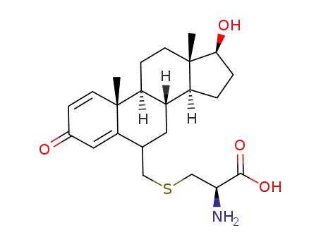 6-methylcysteinylandrosta-1,4-diene-17β-hydroxy-3-one