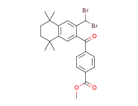 methyl 4-[[3-(dibromomethyl)-5,5,8,8-tetramethyl-5,6,7,8-tetrahydronaphthalen-2-yl]carbonyl]benzoate