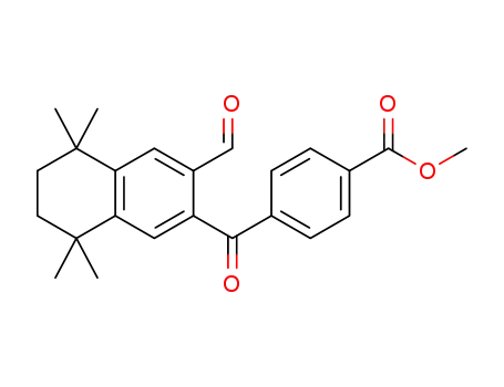 methyl 4-[(3-formyl-5,5,8,8-tetramethyl-5,6,7,8-tetrahydronaphthalen-2-yl)carbonyl]benzoate