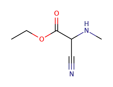 ethyl 2-methylaminocyanoacetate