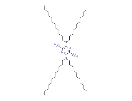 2,5-bis(N,N-didodecylamino)-3,6-dicyanopyrazine