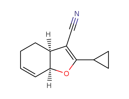 (3aS,7aS)-2-cyclopropyl-3a,4,5,7a-tetrahydrobenzofuran-3-carbonitrile