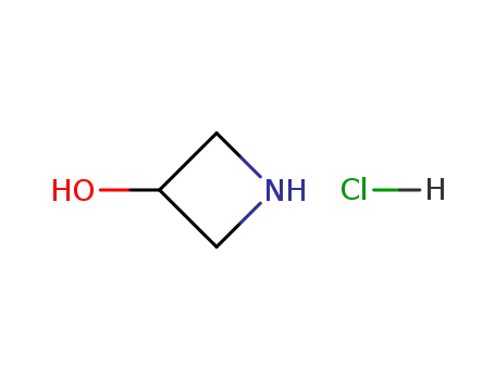 Molecular Structure of 18621-18-6 (3-Hydroxyazetidine hydrochloride)