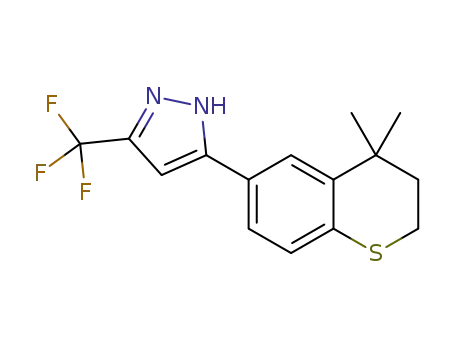 5-(4,4-dimethylthiochroman-6-yl)-3-(trifluoromethyl)-1H-pyrazole