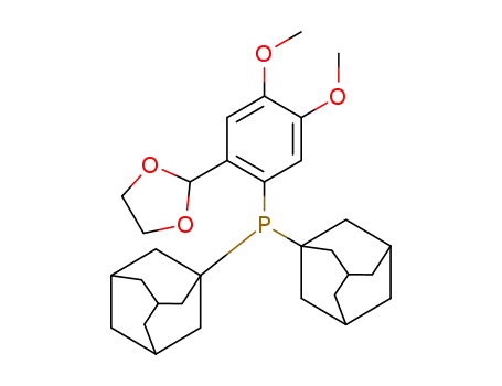 (2-(1,3-dioxolan-2-yl)-4,5-dimethoxyphenyl)di((3S,5S,7S)-adamant-an-1-yl)phosphane