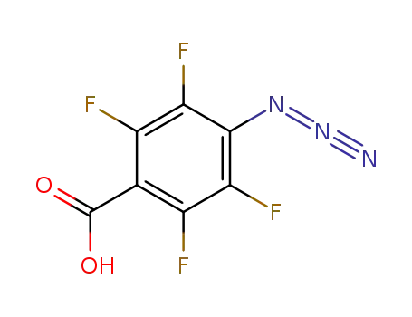 Molecular Structure of 122590-77-6 (4-AZIDO-2,3,5,6-TETRAFLUOROBENZOIC ACID)