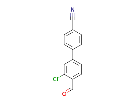 3'-chloro-4'-formyl-[1,1'-biphenyl]-4-carbonitrile