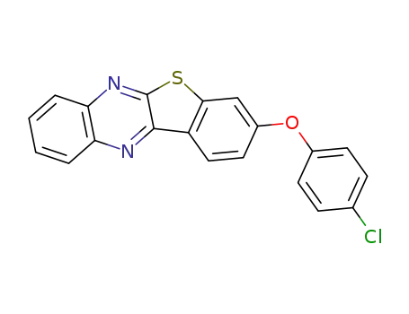 3-(4-chlorophenoxy)benzo[4,5]thieno[2,3-b]quinoxaline