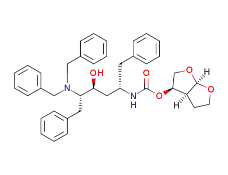 (3R,3aS,6aR)-hexahydrofuro[2,3-b]furan-3-yl ((2S,4S,5S)-5-(dibenzylamino)-4-hydroxy-1,6-diphenylhexan-2-yl)carbamate