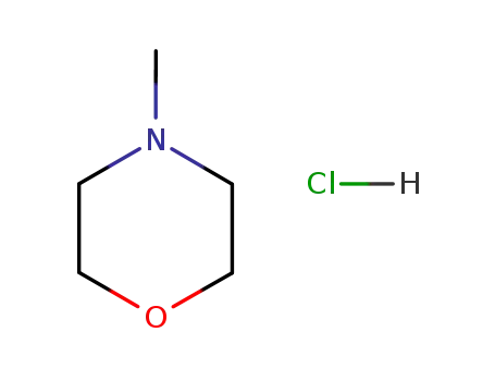 Molecular Structure of 3651-67-0 (N-METHYLMORPHOLINE HYDROCHLORIDE)