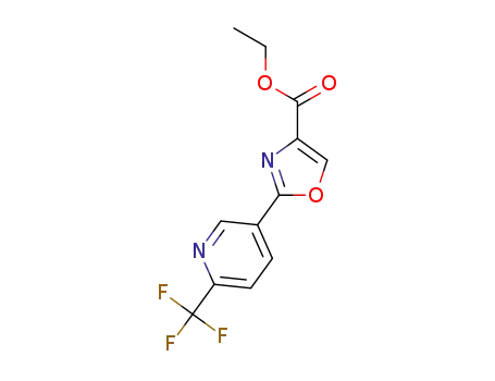 ethyl 2-(6-(trifluoromethyl)pyridin-3-yl)oxazole-4-carboxylate