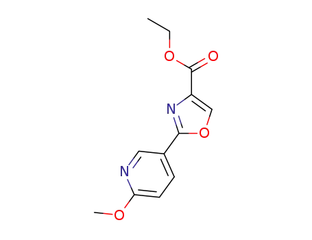 ethyl 2-(6-methoxypyridin-3-yl)oxazole-4-carboxylate