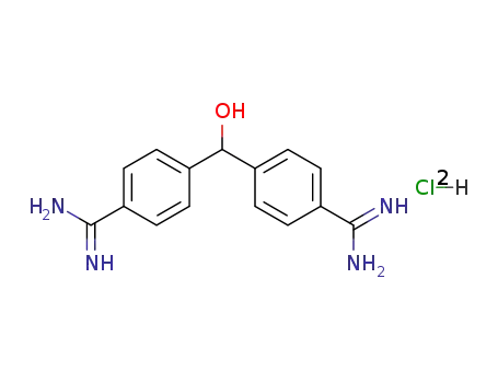 4,4'-hydroxymethanediyl-bis-benzamidine; dihydrochloride