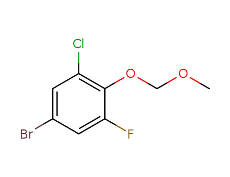 5-bromo-1-chloro-3-fluoro-2-(methoxymethoxy)benzene