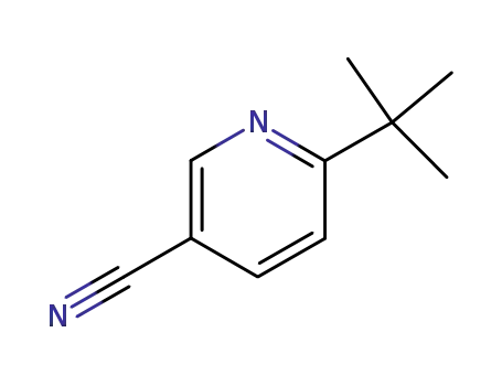 Molecular Structure of 56029-45-9 (6-tert-butylnicotinonitrile)