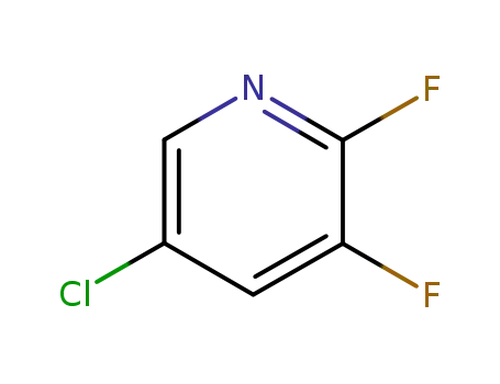 Molecular Structure of 89402-43-7 (2,3-Difluoro-5-chloropyridine)