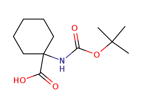 1-(tert-butoxycarbonylamino)cyclohexanecarboxylic acid