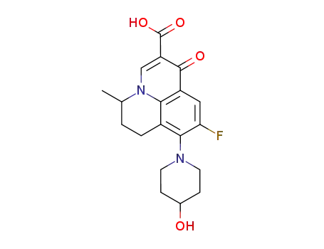 Molecular Structure of 124858-35-1 (Nadifloxacin)