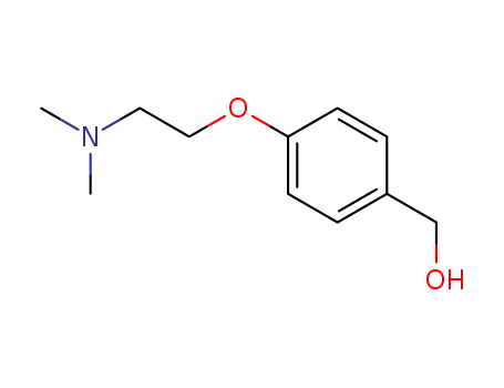 Molecular Structure of 131028-54-1 ([4-[2-(DIMETHYLAMINO)ETHOXY]PHENYL]METHANOL)