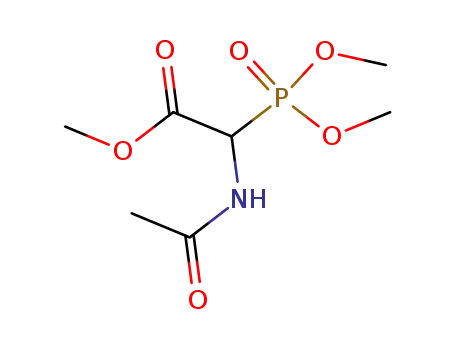 methyl 2-acetylamino-2-(dimethoxyphosphinyl)acetate