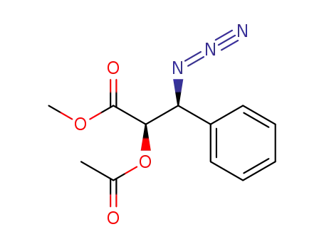 methyl 2-acetoxy-3-azido-3-phenylpropanoate