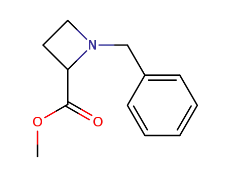 Molecular Structure of 18085-37-5 (Methyl 1-benzylazetidine-2-carboxylate)