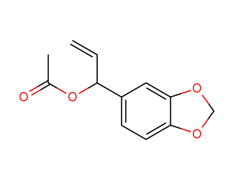 1-(benzo[d][1,3]dioxol-5-yl)allyl acetate