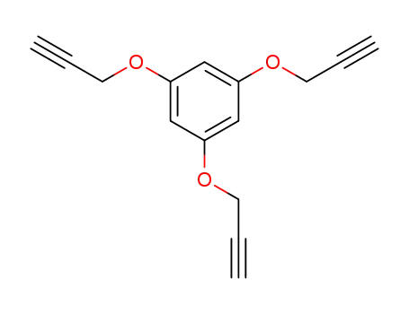 Molecular Structure of 114233-80-6 (1,3,5-tris(prop-2-ynyloxy)benzene)