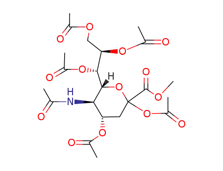 methyl 5-acetamido-2,4,7,8,9-penta-O-acetyl-3,5-dideoxy-D-glycero-D-galacto-2-nonulopyranosonate