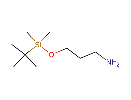 Molecular Structure of 115306-75-7 (1-Propanamine, 3-[[(1,1-dimethylethyl)dimethylsilyl]oxy]-)